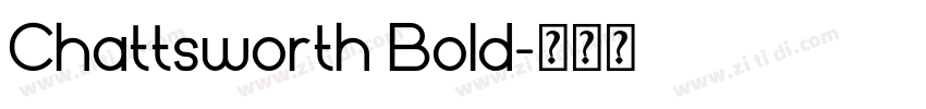 Chattsworth Bold字体转换 Chattsworth Bold字体转换